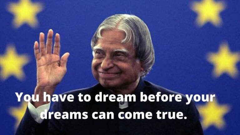 10 Most Inspiring Quotes By A.P.J. Abdul Kalam